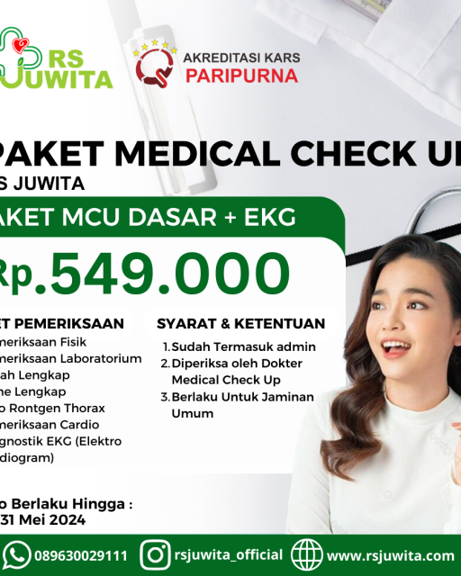 PROMO MEDICAL CHECK UP PAKET DASAR + EKG